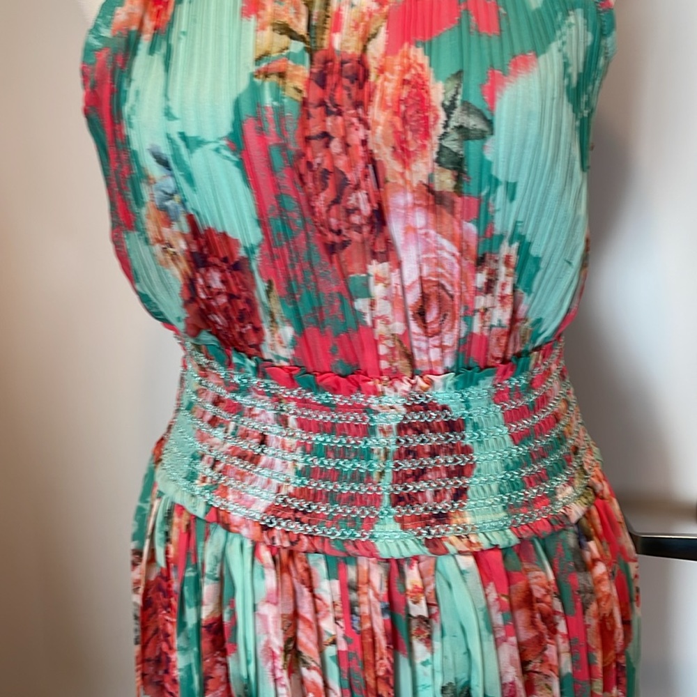 Rococo Sand Ivy Halter Mini Dress NWT - Picture 4 of 11